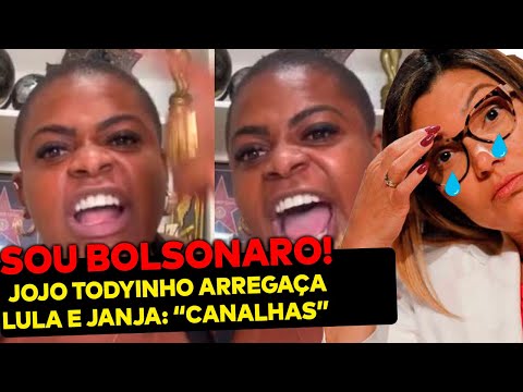 CANALHAS! Jojo Todynho ARREGAÇA Janja e Lula e povo vai ao delírio: "aqui é Bolsonaro"