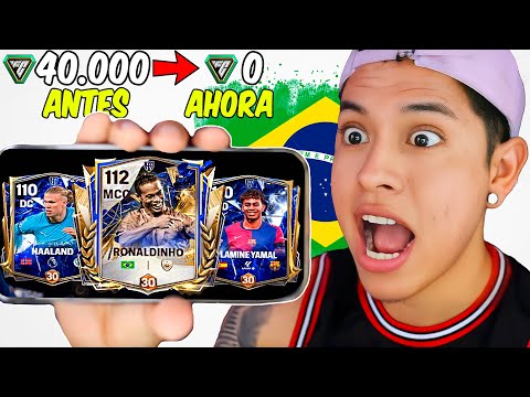 NADIE CREERÁ QUE ME SALIÓ ESTE JUGADOR en FC MOBILE 25 😱 🇧🇷¿RONALDINHO?