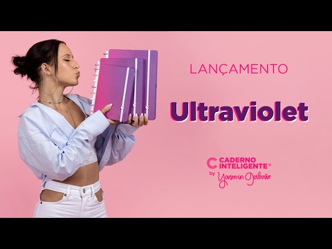 Caderno Inteligente Ultraviolet By Yasmin Galvão
