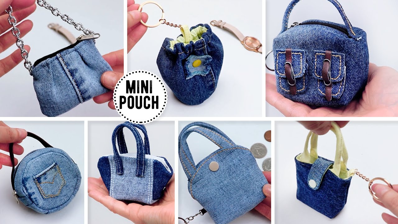 7 Lovely Tiny DIY Bag Ideas ● MINI PURSE CRAFT FOR DOLL