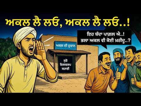 ਅਕਲ ਦੀ ਦੁਕਾਨ: ਜ਼ਿੰਦਗੀ ਦਾ ਸੱਚਾ ਸਬਕ ਜੋ ਤੁਹਾਡੀ ਸੋਚ ਬਦਲ ਦੇਵੇ! A True Lesson of Life, An Inspiring Story