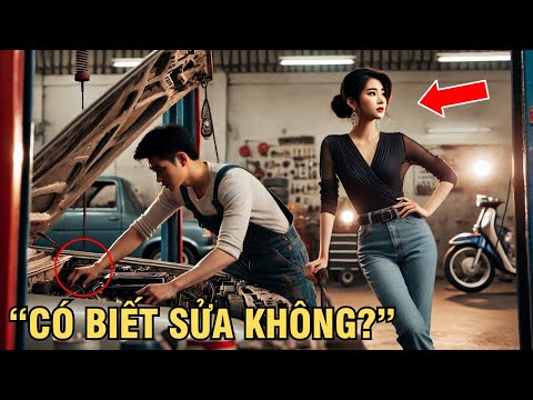 Chàng Trai Sửa Xe Nghèo Sửa Xe Miễn Phí Cho Cô Gái Mà Không Biết Cô Ấy Là 1 Tỷ Phú, Cô Ấy Đã Làm