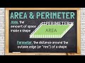 Measuring Perimeter and Area Concepts