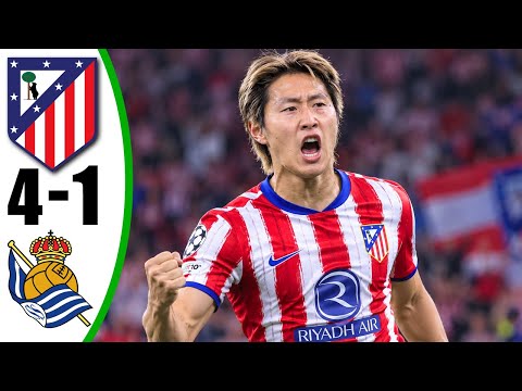 이강인 골 – <strong>아틀레티코</strong> 마드리드 <strong>대</strong> <strong>레알</strong> <strong>소시에다드</strong> 4-1 – 전체 골 및 하이라이트 – 2026년 9월 13일