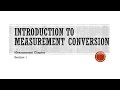 Measurement Conversion and Its Importance