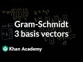 Orthonormal Basis and Gram-Schmidt Process