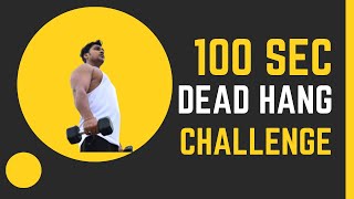 Dead Hang Challenge | 100 seconds | #fitness #gym #deadhangchallenge @RuryLIVE