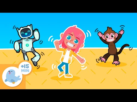 PAUSA ACTIVA para niños 🕺 ¡Muévete con Smilie! 🌟 15 minutos de diversión