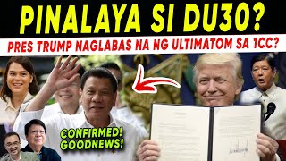 TAGUMPAY! PALASYO na-Sh0cked sa Biglaang Ut0s ni PRES TRUMP sa 1CC? PRRD NakaLabas sa 1CC UUWI na?