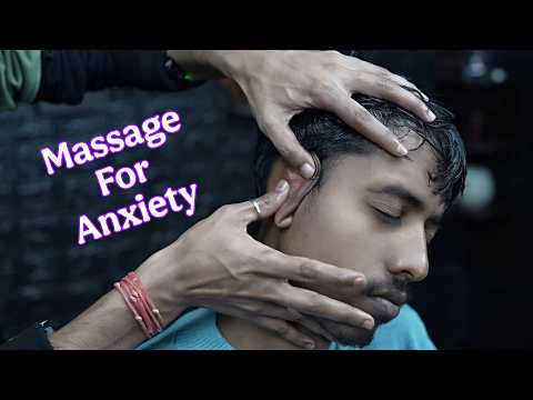 Ease Your Worries: Relaxing Head & Body Massage for Anxiety | ASMR Scratching & Tapping Massage