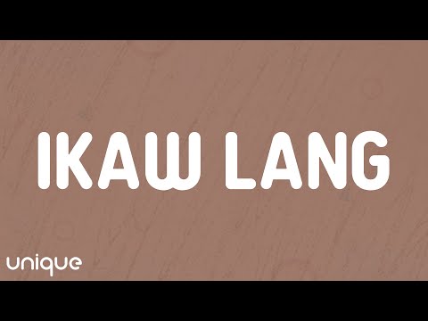 NOBITA - IKAW LANG (Lyrics)