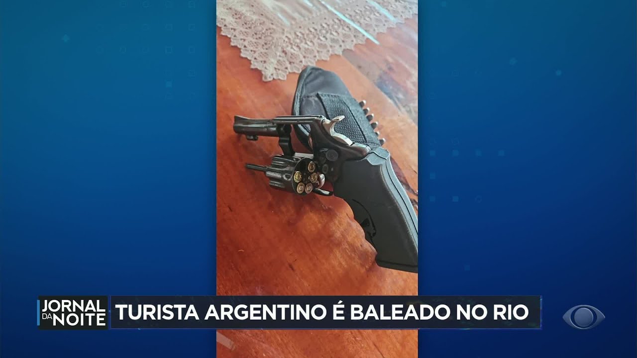 Turista argentino é baleado no Rio de Janeiro