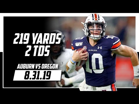 Bo Nix Full Highlights Auburn vs Oregon | 219 Yards, 2 TDs | 8.31.19