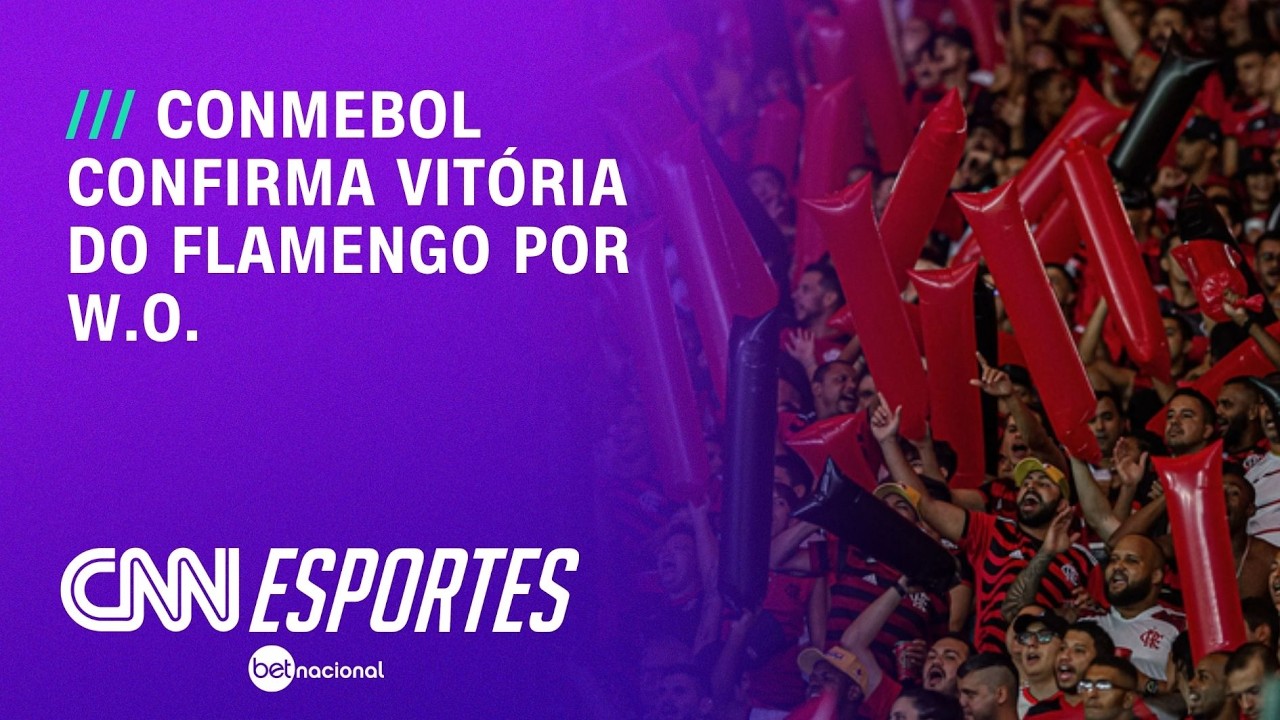 Conmebol confirma vitória do Flamengo por W.O | CNN PRIME TIME