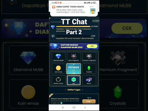 TT Chat, Diamond Gratis Mobil Legend #mobilelegends  #videogames  #ttchat