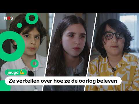 Maya, Behrang en Johnny hebben familie in gebied waar nu oorlog is