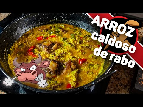 ARROZ CALDOSO de rabo. Испанская классика - рис с бычьим хвостом.