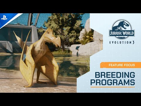 Jurassic World Evolution 3 - Breeding Programs Feature Focus | PS5 Games