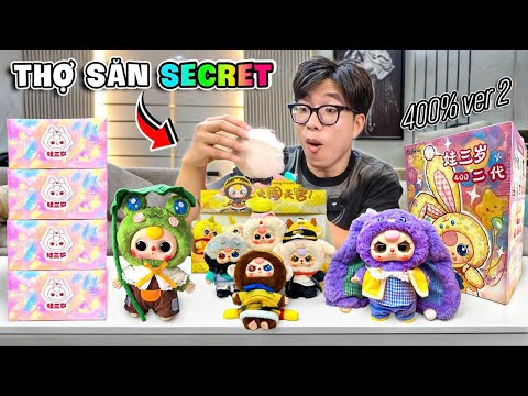 BI HUỲNH CAO THỦ TÚI MÙ RA LUÔN SECRET BABY THREE TÂY DU KÝ VÀ 5 BOX 400% VER 2 SIÊU ĐẸP