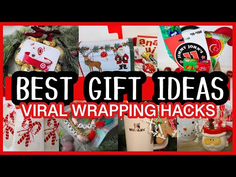 🤯 10+ GIFT IDEAS FOR CHRISTMAS | CHRISTMAS GIFTS PEOPLE ACTUALLY WANT | DIY WRAPPING HACKS!!