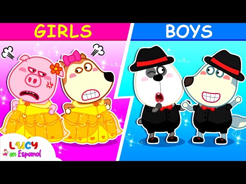 Chicos vs Chicas! No te Sientas Celoso - Lucy e historias sobre la amistad+Más🌈@LucyEnEspanol