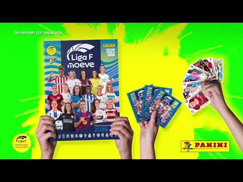 NUEVO &Aacute;LBUM DE PANINI DE LIGA F TEMPORADA 25/26