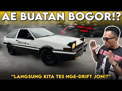UPDATE MOBIL AE 86 BUATAN BOGOR‼️ LANGSUNG KITA TEST NGEDRIFT JON⁉️