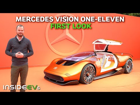 Mercedes-Benz Vision One-Eleven Concept: InsideEVs First Look Debut | A Vision of the Future