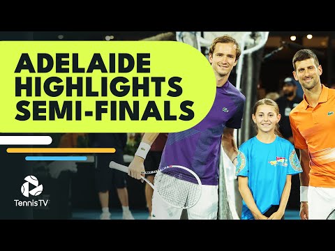 Djokovic vs Medvedev, Nishioka vs Korda! | Adelaide 2023 Semi-Final Highlights