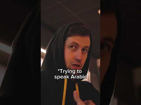 What did I say in Arabic? 😅 #AlanWalker #UnmaskedVlog
