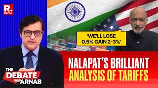 Trump's Tariffs On India: 'We Will Lose 0.5%, Gain 2-3%' Says Prof Nalapat On Debate With Arnab