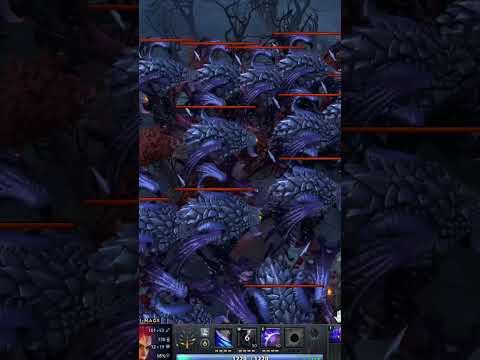 спокойно бил лес на керри,а тут #dota #pudge #roshan