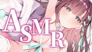 【ASMR/3dio】お耳を圧迫される音..♡手と袖。脈拍。耳塞ぎ。耳元吐息。耳ふー。睡眠導入/作業用。♡ EarCleaning,Whis