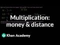 Comparing Money and Distance with Multiplication