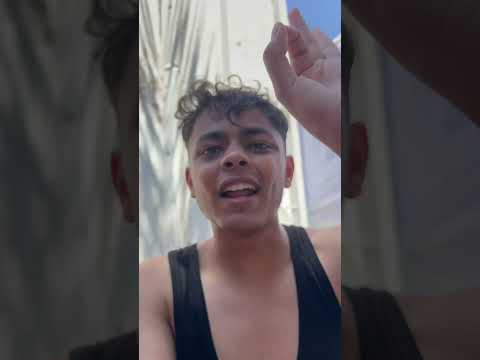 اول دوش بل خيمه الجديدة 😂 #اكسبلور #غزة