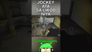 JOCKEY ATA SA LIKOD NIYA