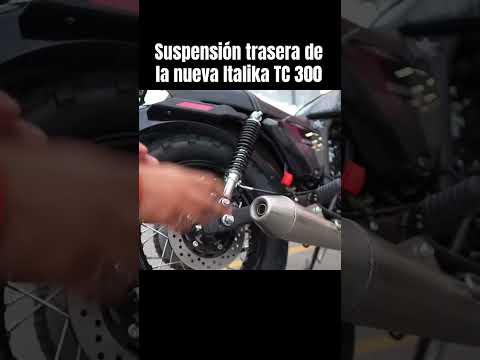 Suspensión trasera de la nueva Italika TC 300