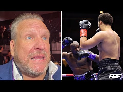 JOSEPH PARKER MANAGER SPENCER BROWN INSTANT REACTION TO MOSES ITAUMA VICIOUS KO OF DILLIAN WHYTE
