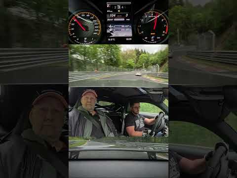 Modified Mercedes AMG GT S vs Nürburgring Traffic!