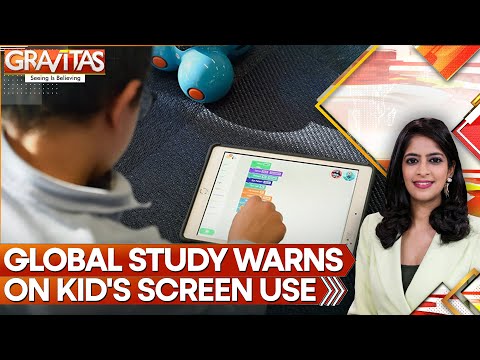 Global Study Flags Screen Time Danger, Warns Children Spending Over 2 Hours On Screens | WION