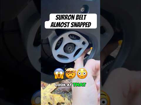 My Belt Almost SNAPPED While riding my SURRON! 😱 #ebike #electricbike #surron #ultrabee