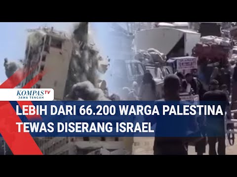 Lebih dari 66.200 Warga Palestina Tewas Diserang Israel