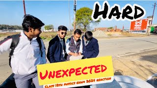 Class 12th physics paper students reactions 😳Full vlog