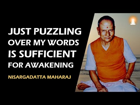 EVERYTHING CAN BECOME A WAY TO AWAKENING | Sri Nisargadatta Maharaj