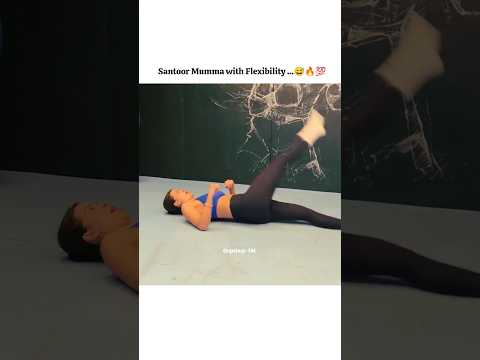 her flexibility...🔥💯 #viralvideo #shortsfeed #shorts
