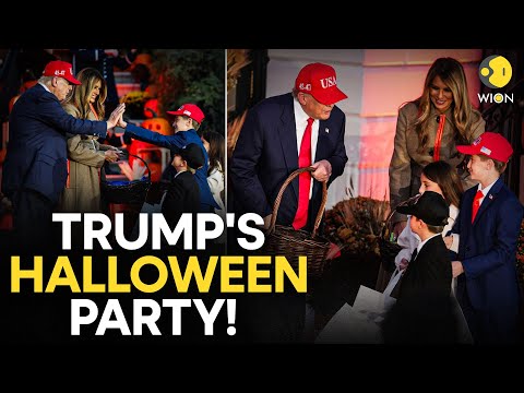 Halloween 2025 LIVE: Trump And Melania Celebrates Halloween | White House Halloween LIVE | WION Live