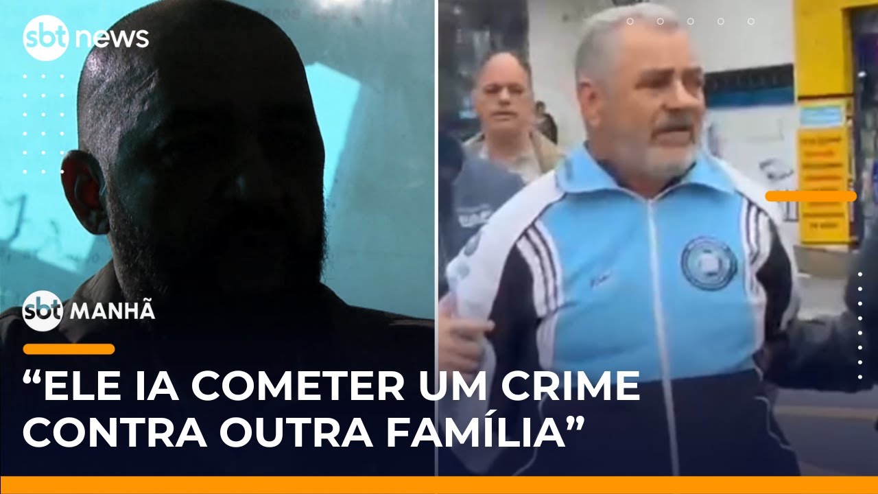 Primeira vítima de homem que matou mulher a facadas fala com exclusividade ao SBT | SBTManhã
