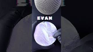 ASMR deletreo tu nombre EVAN