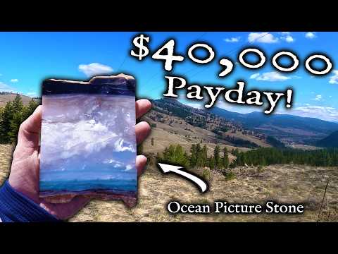 HUGE PAYDAY! - At the Ocean Picture Stone Quarry!