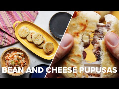 Bean and Cheese Pupusas